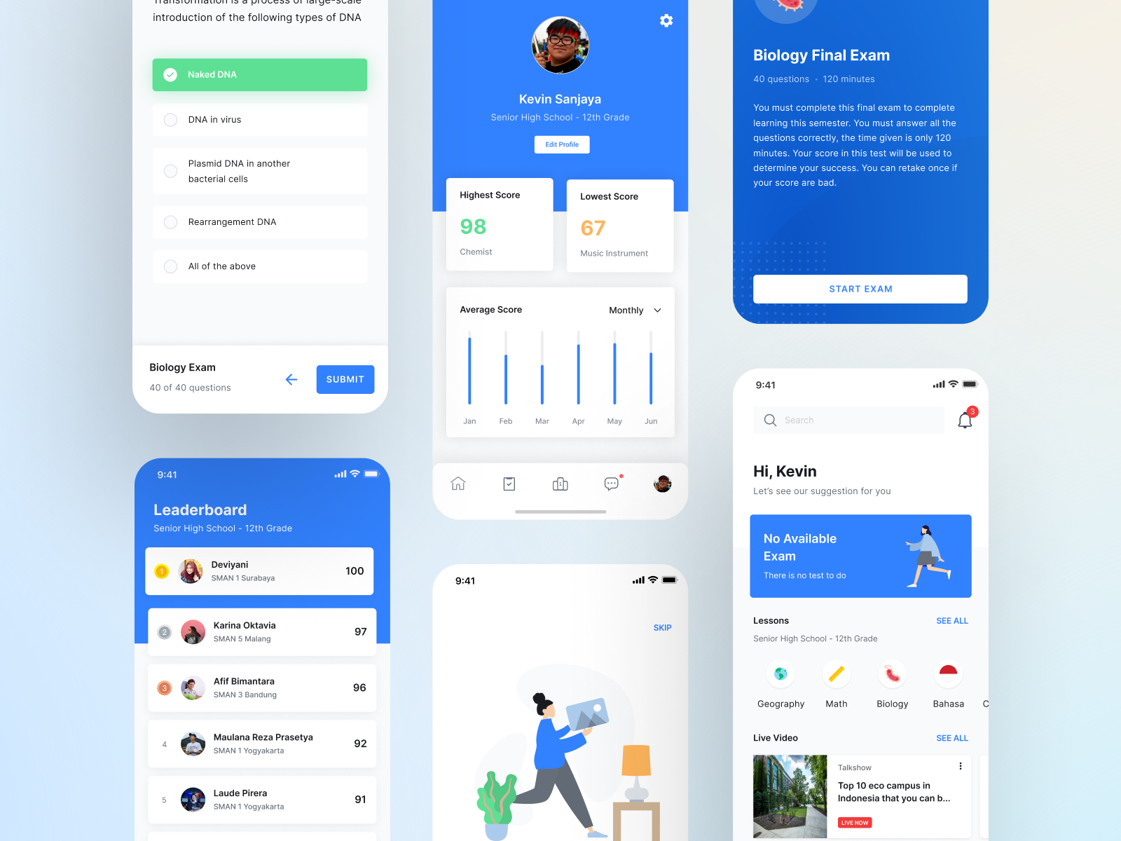 Example of Basic Mobile App Design