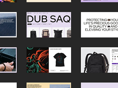 DUB SAQ / product page about design desktop details e commerce gallery interaction interactive design motion product scroll ui webdesign website