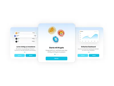 Onboarding modals design graphic design ui ux webdesign