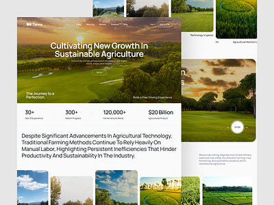 🌿 Tarma - Agriculture Website Landing Page 🌿