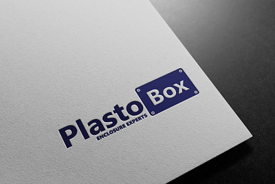 Plasto Box Logo Design design graphic design logo