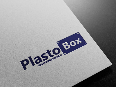 Plasto Box Logo Design design graphic design logo