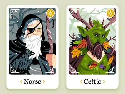 Character Name Generator (V) cernunnos character design fantasy gods illustration odin reedsy