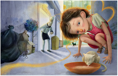 Glenda for "Where Are You Going Butterfly?" character design children children book children book artists children books editorial illustration glenda sburelin homeless illustration illustrationartist illustrator nooks