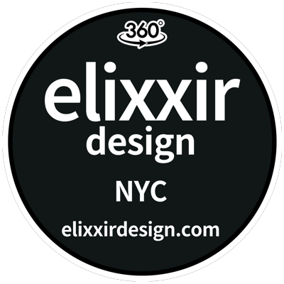 Elixxir Street View Logo graphic design logo