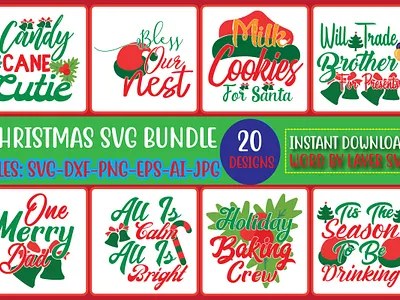 Christmas SVG Bundle