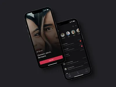 Connect mobile app chat mobile ui