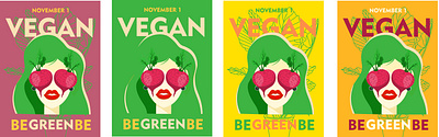 My new pride is cool posters for vegans. leaf