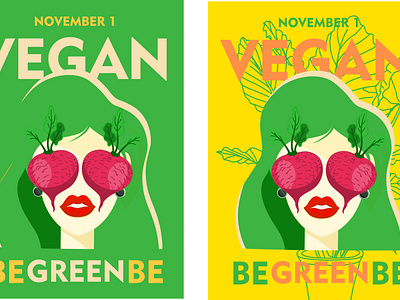 My new pride is cool posters for vegans. leaf