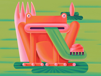 Undi character design cute digital digital art digitalillustration frog funny illustration nft
