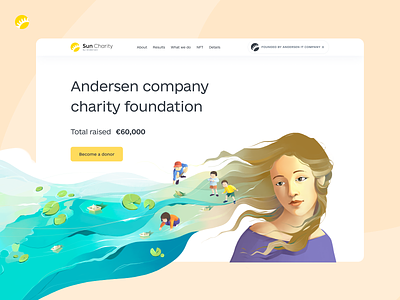 Charity Foundation Website Design charity charity foundation web design charity foundation website charity fund charity ui design charity website charity website design charity website landing page charity website ui ux design donation donation website fundraise landing page nonprofit ui ui ux design ux web ui design website design