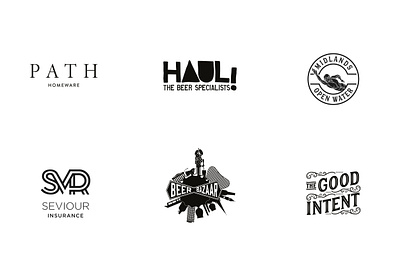 Logos from me to them branding brewery graphic design hospitality illustration logo retail vector