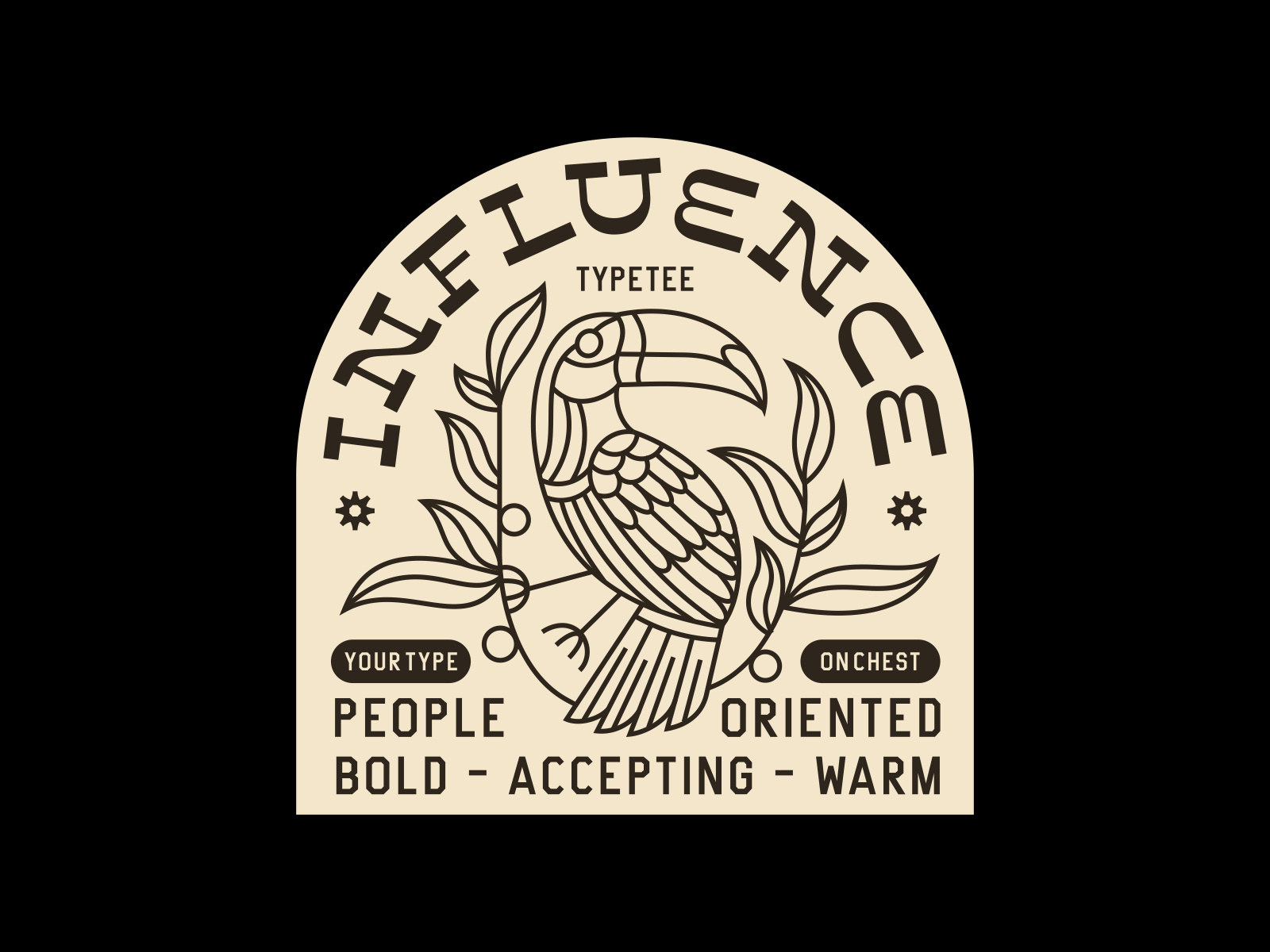 Example of Animal Line Artwork Illustration