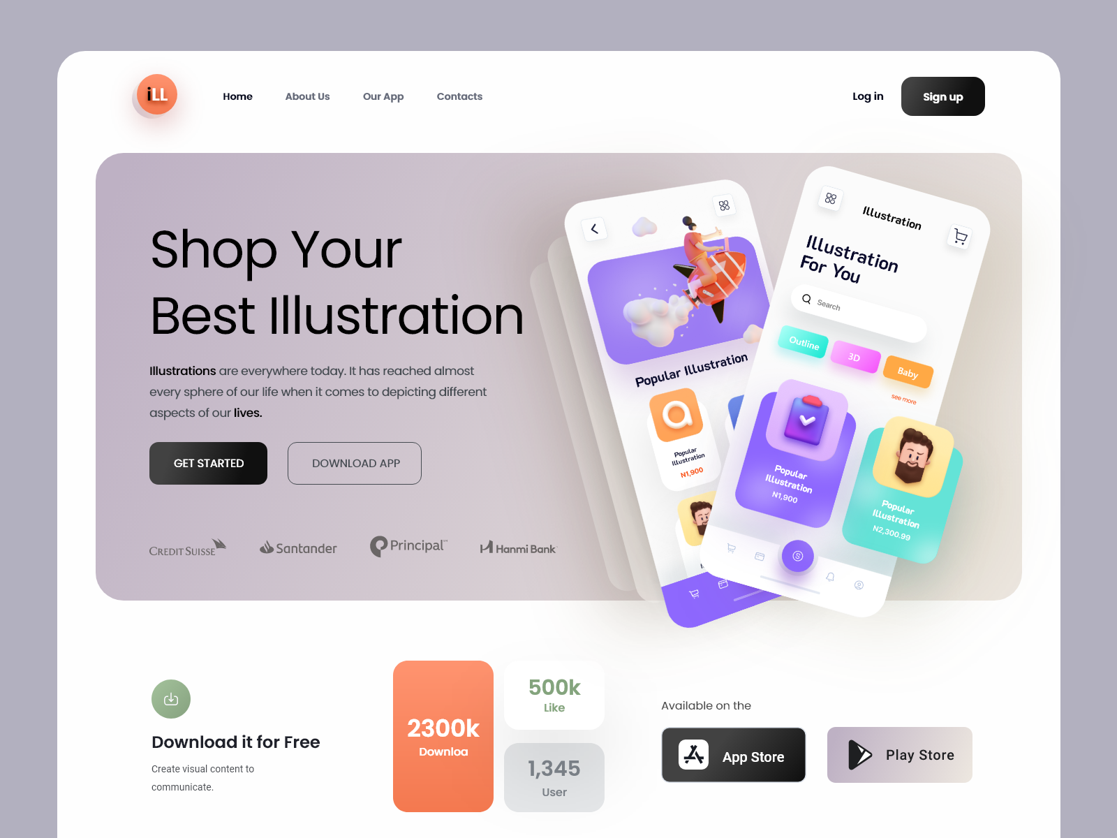 Example of High Converting Saa S Landing Page Design