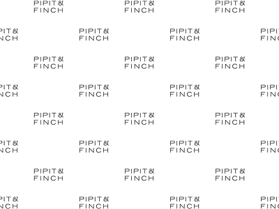 Pipit Pattern branding packaging pattern typography