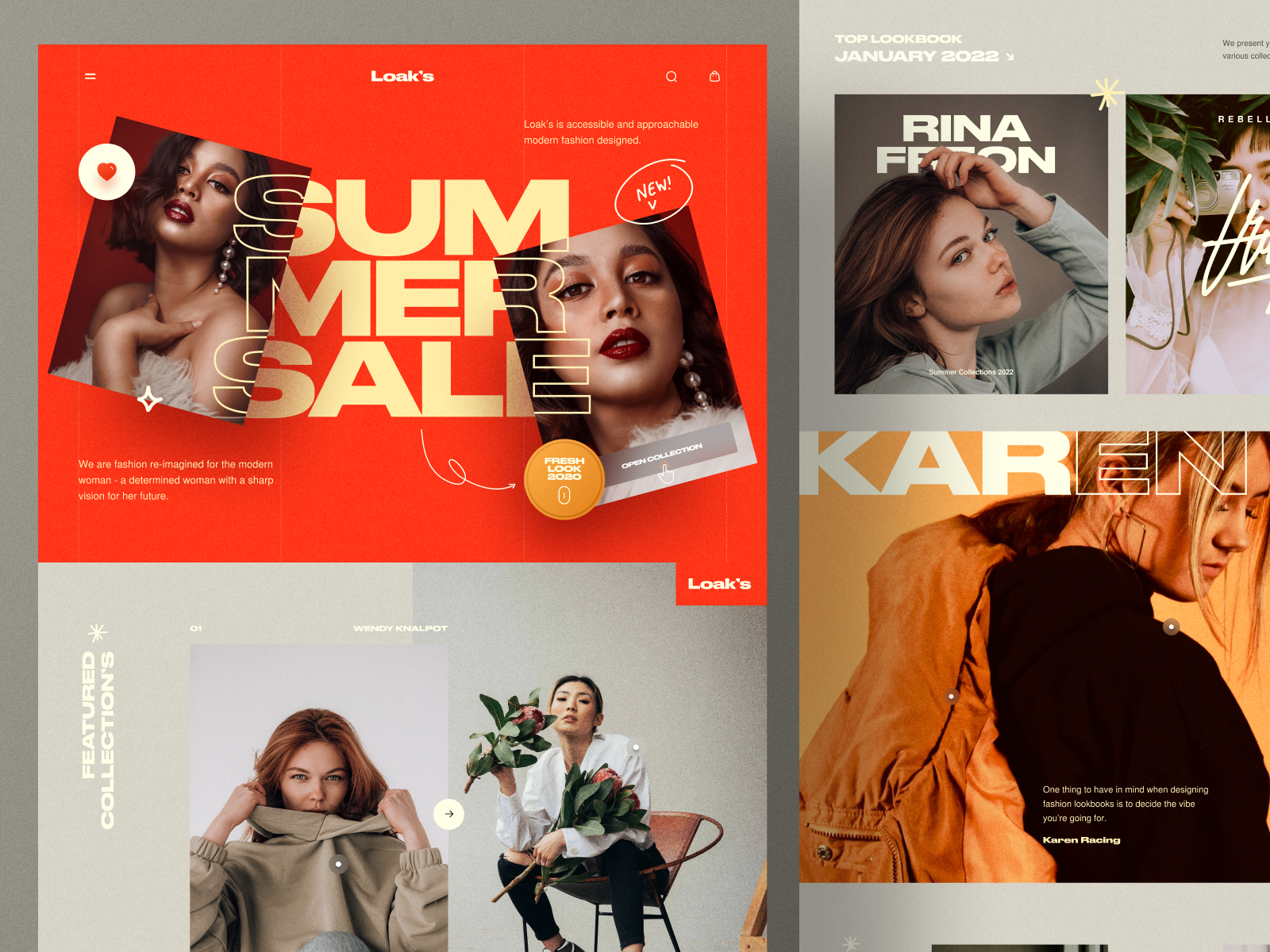 Example of Web Design ( Home Page + 5 Inner Page)