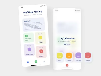 UI/UX Design for Mental Health App app appdesign appdevelopment design ui uidesign uiuxdesign ux uxdesign webdesign webdevelopment