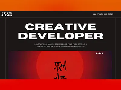 Creative Developer-Web Design animation graphic design ui uiuxdesigner webdesign website