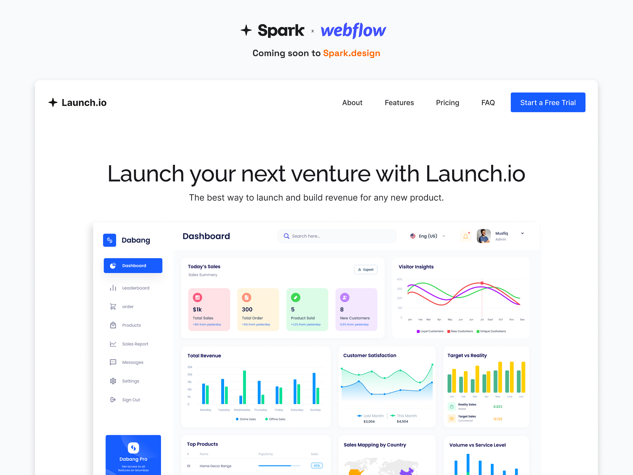 startup-webflow-landing-page-by-david-silva-for-spark-design-on-dribbble