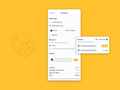 Cannabis Dispensary Loyalty cannabis loyalty dispensary loyalty loyalty loyalty points loyalty program loyalty ui
