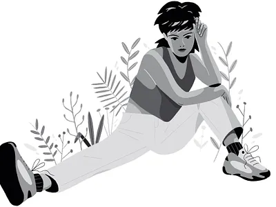 Vibin' illustration procreate