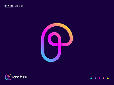 Futuristic P Letter Mark - Logo Design Concept abstract logo arrow bitcoin brand identity brand mark branding business logo creative logo crypto graphic design letter logo design logo logo design modern logo nft p logo saas technology vector