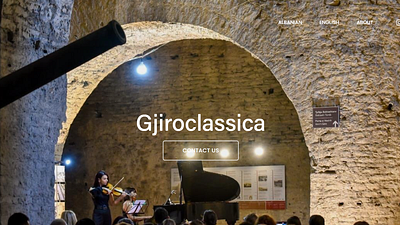 GjiroClassica frontend ui uiux website websitebuilder wesbdesign