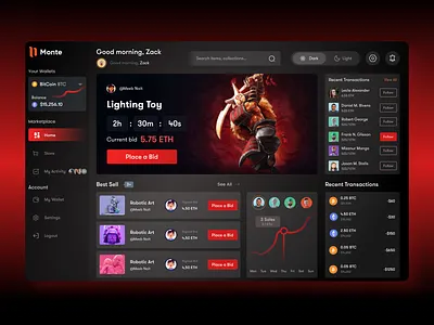 NFT Marketplace Dashboard bitcoin cryptoart dashboard design fluttertop marketplace nft art nft dashboard nft market nft marketplace nftart nfts product design token ui uiux ux wallet web web design