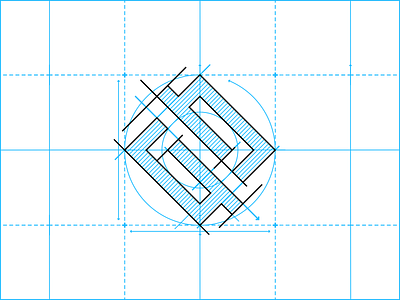 Neopix Blueprint blooprint blue branding design graphic design icon icon set identity identy illustration logo logo mark mark symbol ui ux vector
