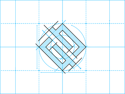 Neopix Blueprint blooprint blue branding design graphic design icon icon set identity identy illustration logo logo mark mark symbol ui ux vector