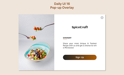 Daily UI #16 - PopUp Overlay 16 app creative daily ui daily ui 001 daily ui challenge design figma pop up overlay ui uiux