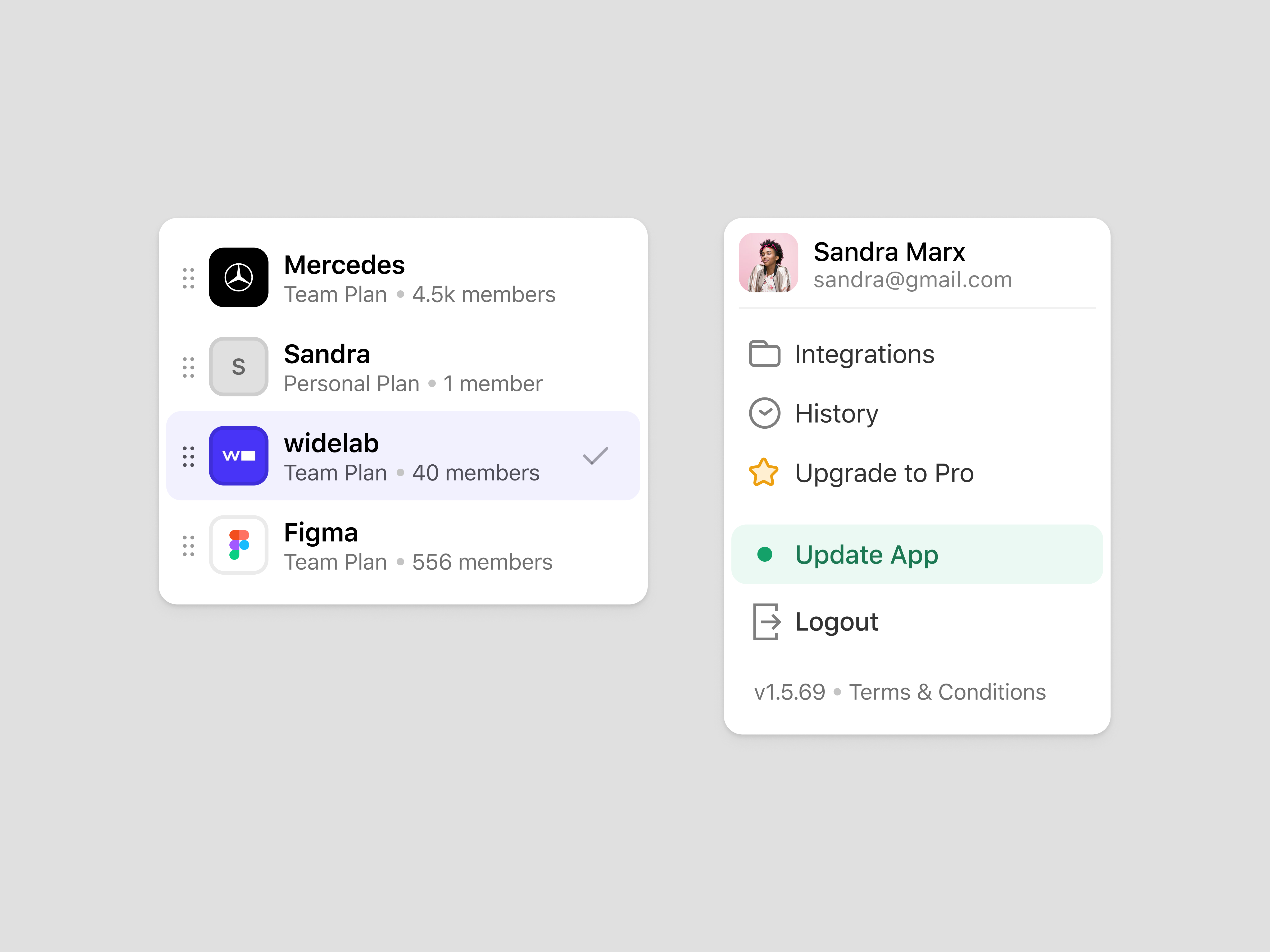 Sidebar Navigation рџљђ By Michal Parulski For Widelab On Dribbble