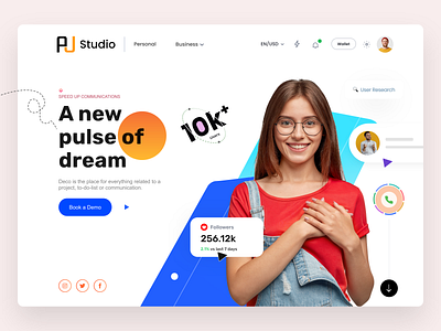 "Make creativity your career" Web Design career advise careerbuilder creative agency employee future job future plan graphic design hiring platform homepage job finder app job portal landing page recruitment agency startup trending design ui design uiux web design website website landing page