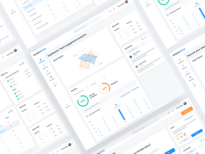 Inclusive - Quiz Web App chart choice clean dashboard exam graph minimal polling question quiz style guide survey test trendy typography uiux ux design voting web app web application