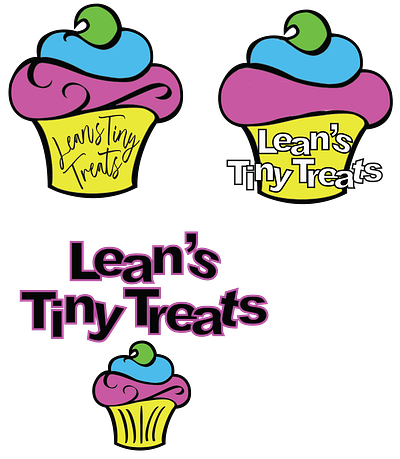 Leans Tasty Treats Sample Logos animation branding graphic design logo