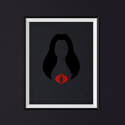 Minimal Baroness graphic design illustration vector