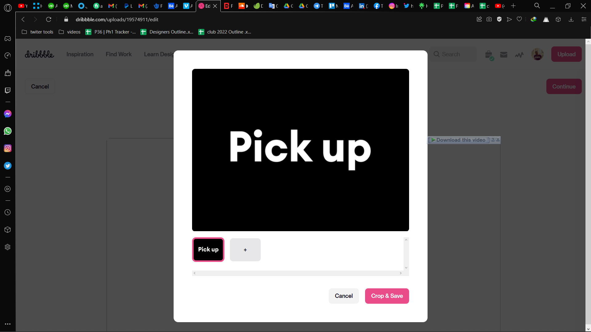 Pick up adobe after effects ads aftereffects animation blackwhite illustrator motion graphics music reel