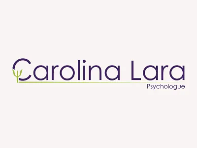 Carolina Lara Logo Design app branding design graphic design illustration logo typography ui ux vector