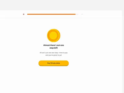 Tournament Payment animation coin design education game design interaction learning motion ui