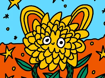 Just Dandy doodle doodles illustration nft procreate