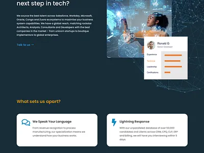Web Design: Recruitment Company adobe design recruitment tech theme web web design wordpress