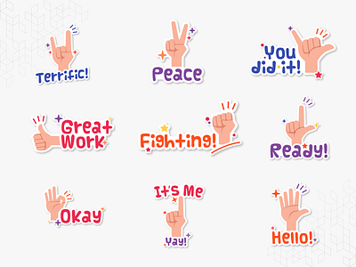 Sticker - Cute Hand animation cute cute hand fighting gif giphy good good job great work hand hello interaction okay peace ready selembung sticker sticker instagram sticker wa you did it