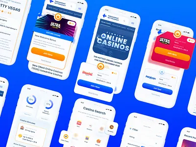 Netticasinot - Casino Bookmakers, UX/UI Website design bookmakers casino corporate design game identity lotto slots