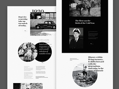 Black & White - About colored design illustration landing page ui ux web web design