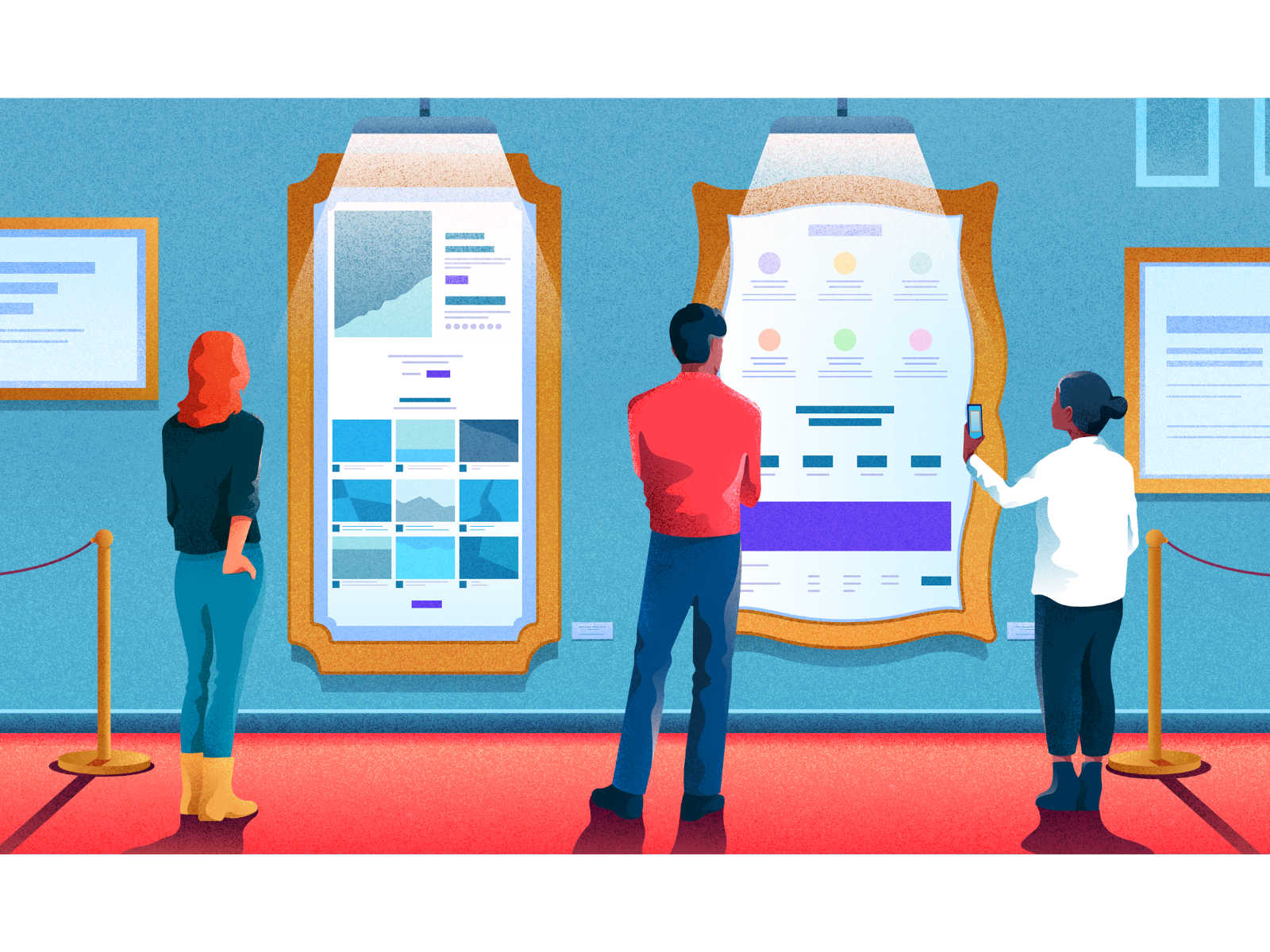 Example of Unique Vector Illustration