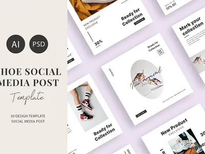 Fashion Instagram template advertising branding download instagram post instagram template pack promotion social social media social media design social media post social media template template