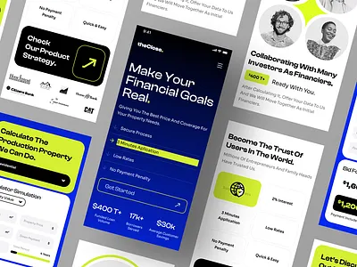 TheClose. - Financial Property Responsive apps clean design finance fintech homepage investment property ui ux website