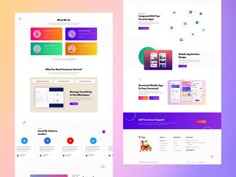 Influx Customer Support By Envytheme Llc On Dribbble