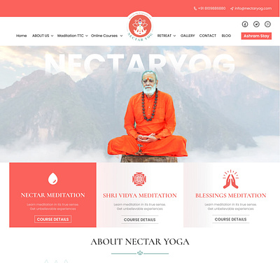 Yoga Website branding logo meditationwebsite mockup ui uiuxdesign yoga yogaclasses