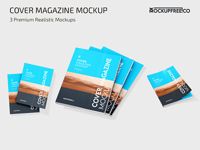Cover Magazine Mockup cover magazine magazines mock up mock ups mockup mockups photoshop premium psd softcover template templates